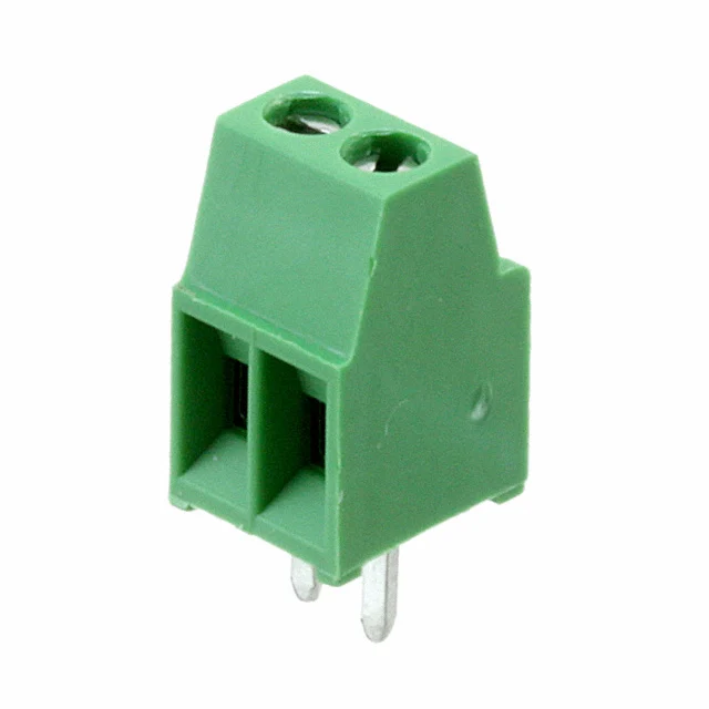 TERM BLK 2P SIDE ENT 2.54MM PCB