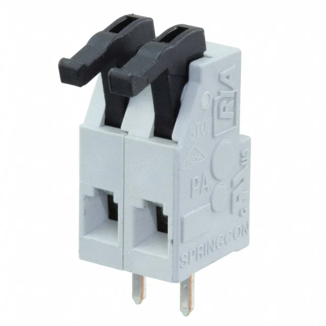 TERM BLK 2POS SIDE ENTRY 5MM PCB