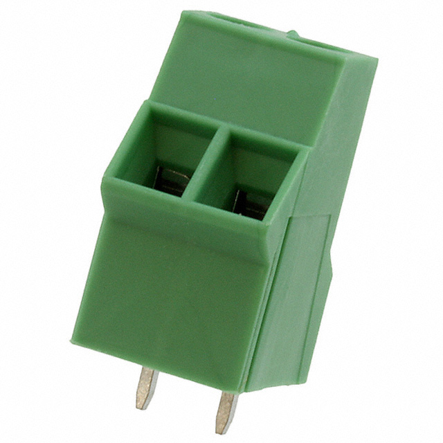 TERM BLOCK 2POS 40DEG 5.08MM PCB