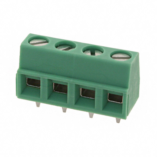 TERM BLK 4POS SIDE ENTRY 5MM PCB