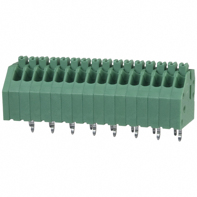 TERM BLOCK 16POS 45DEG 2.5MM PCB