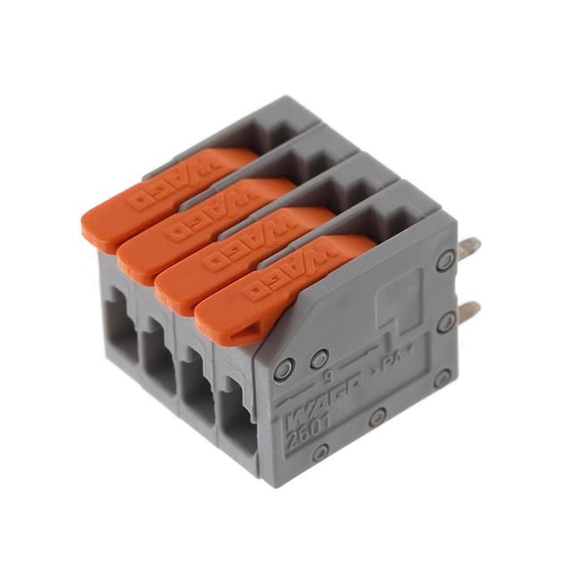 TERM BLK PCB LEVER 3.5MM 4POS TERM BLK PCB LEVER 3.5MM 4POS