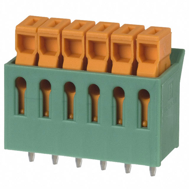 TERM BLK 6P SIDE ENT 3.81MM PCB