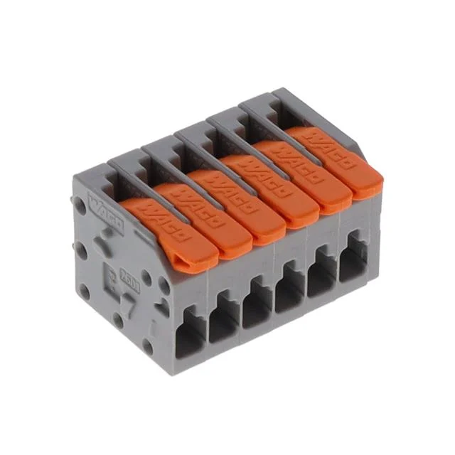 TERM BLK PCB LEVER 3.5MM 6POS TERM BLK PCB LEVER 3.5MM 6POS