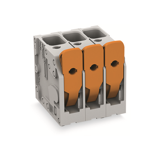 PCB TERMINAL BLOCK; LEVER; 6 MM;