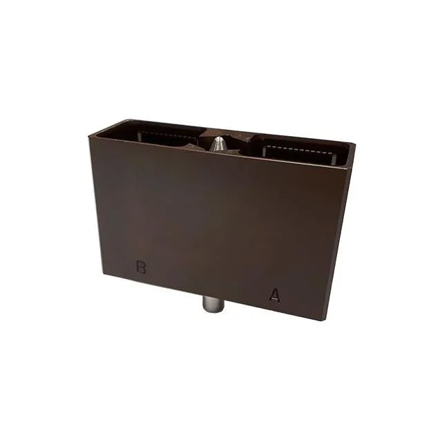 PLUG CLICKER NUT 2 MODULES METAL