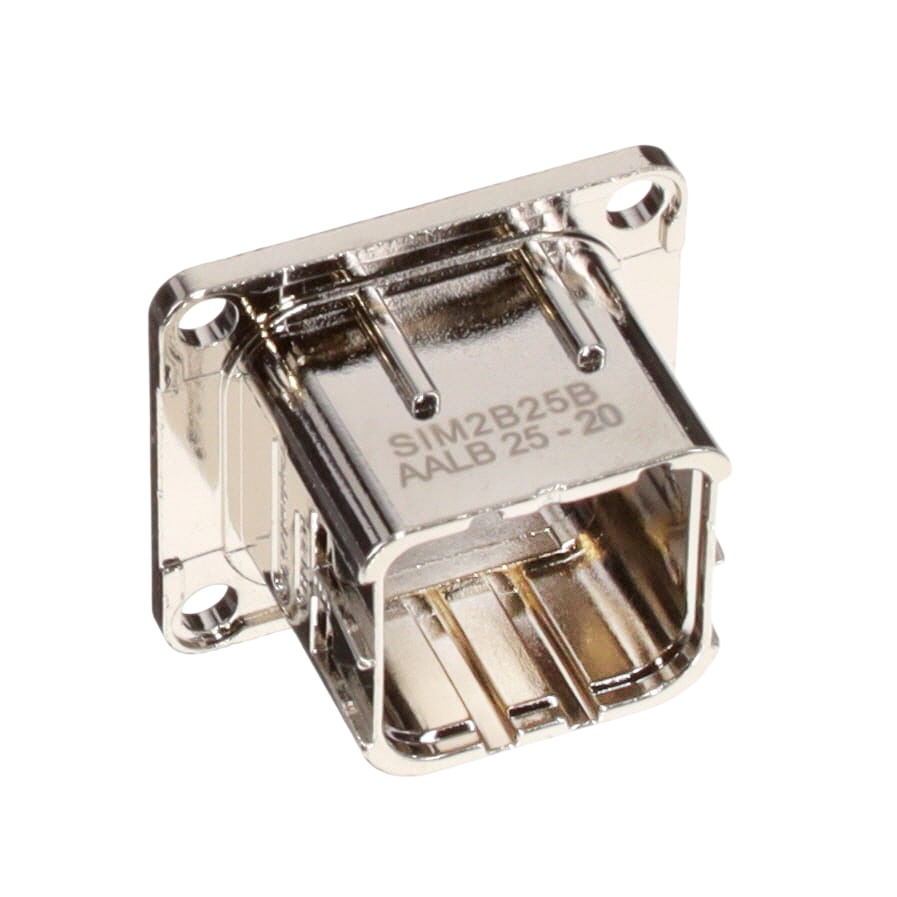 SHORT FLANGED RECEPTACLEWITH POL