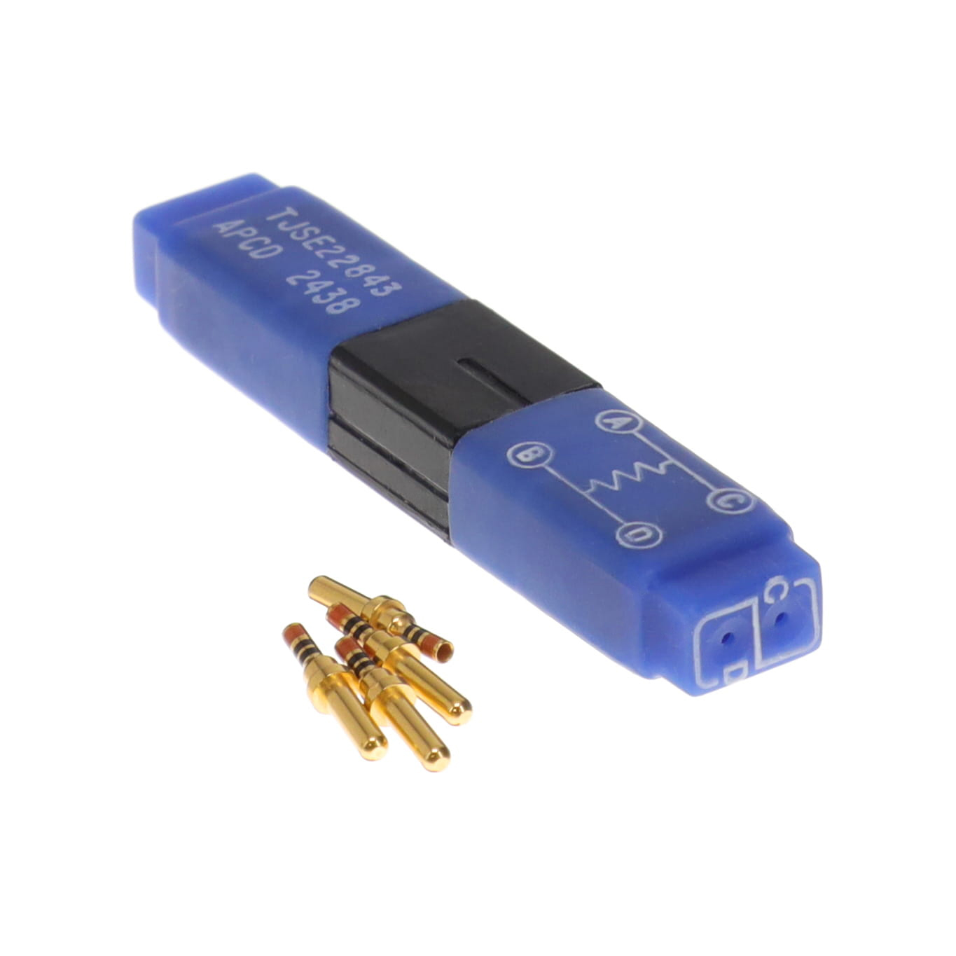 CONN WIRE SPLICE RES SZ22 2"L