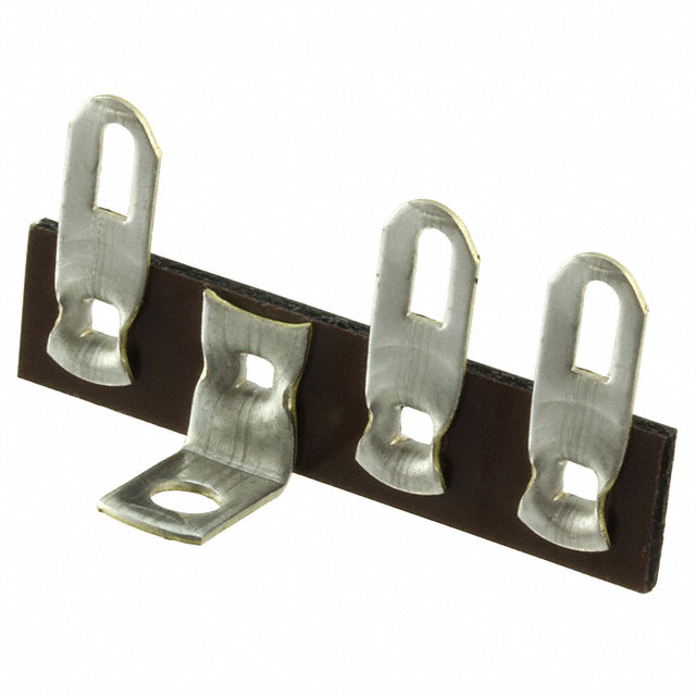 TERM LUG STRIP 4POS 0.375" SNGLE