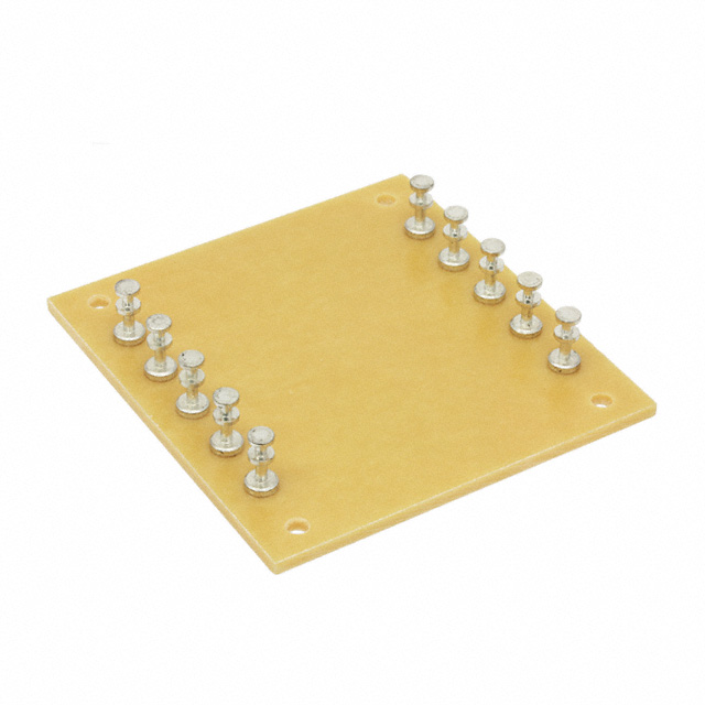 TURRET BOARD 10POS 0.375" SINGLE