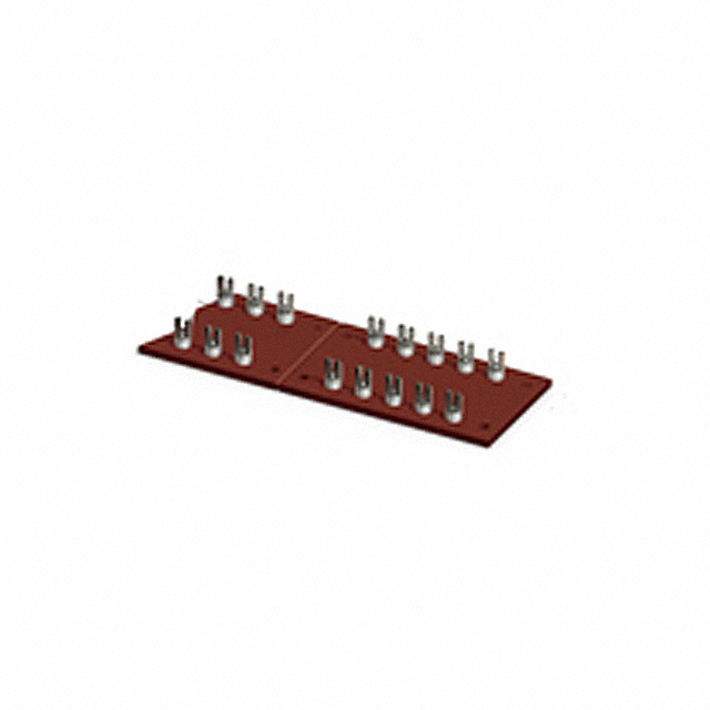 TURRET BOARD 25POS 0.375" FORK