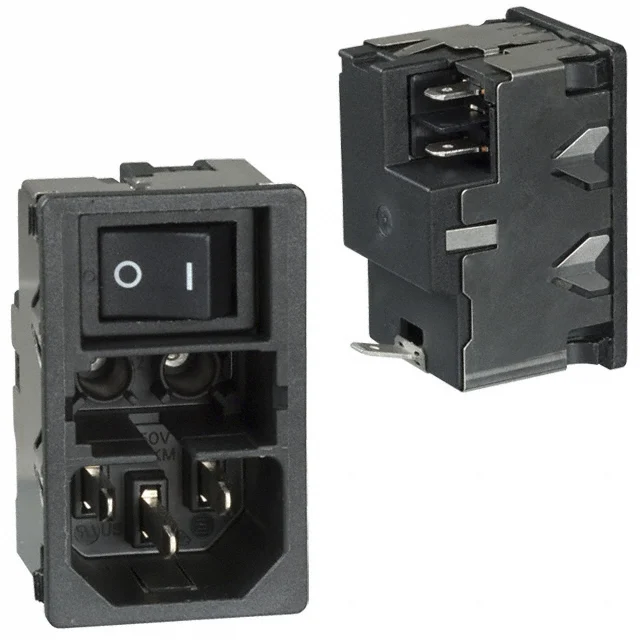 PWR ENT MOD RCPT IEC320-C14 PNL PWR ENT MOD RCPT IEC320-C14 PNL