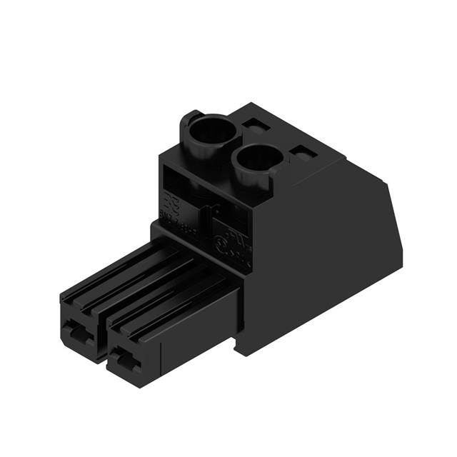 TERM BLOCK PLUG 2POS 7.62MM