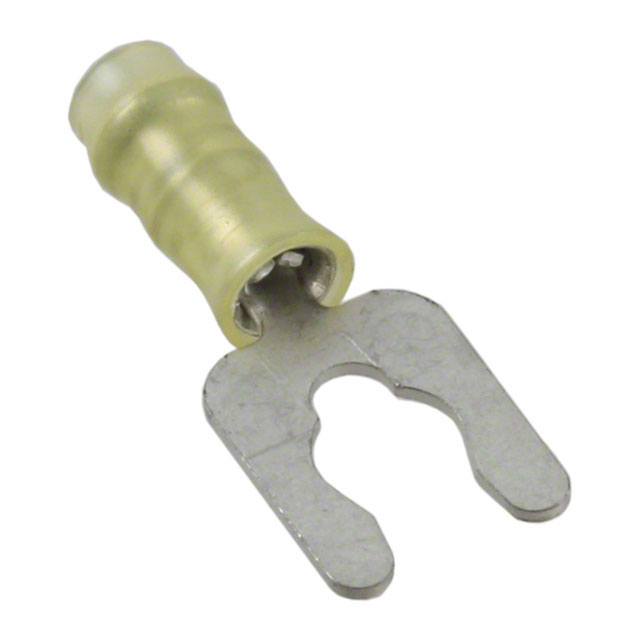 CONN SPADE TERM 22-26AWG #6 YEL CONN SPADE TERM 22-26AWG #6 YEL