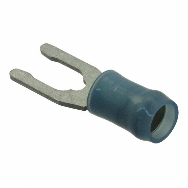 CONN SPADE TERM 14-16AWG #8 BLU CONN SPADE TERM 14-16AWG #8 BLU