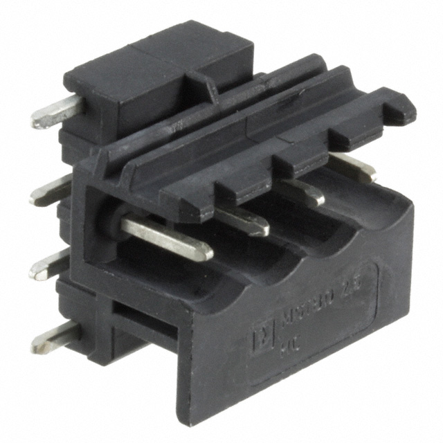 TERM BLOCK HDR 4POS 5MM