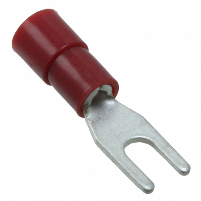 CONN SPADE TERM 16-20AWG M3 RED CONN SPADE TERM 16-20AWG M3 RED