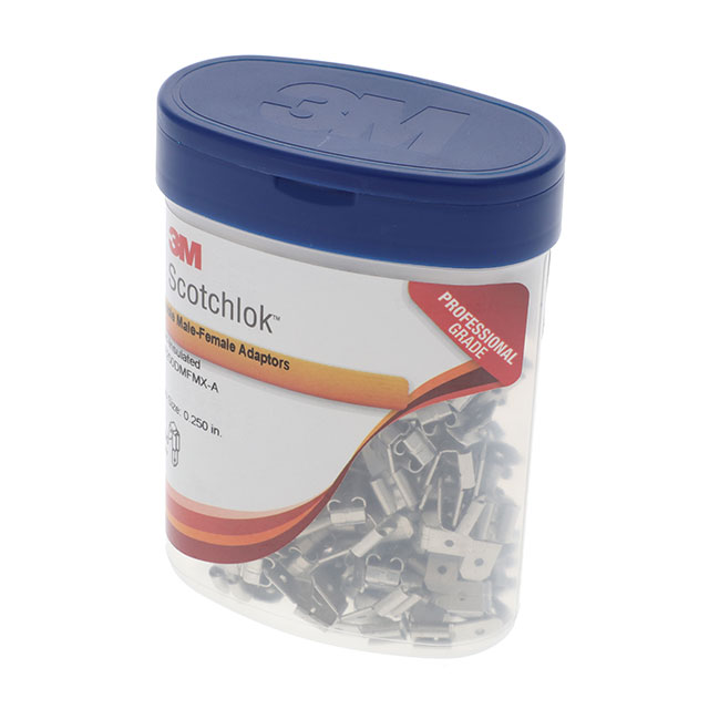 CONN ADPT.25TABS TO .25RCPT100PC