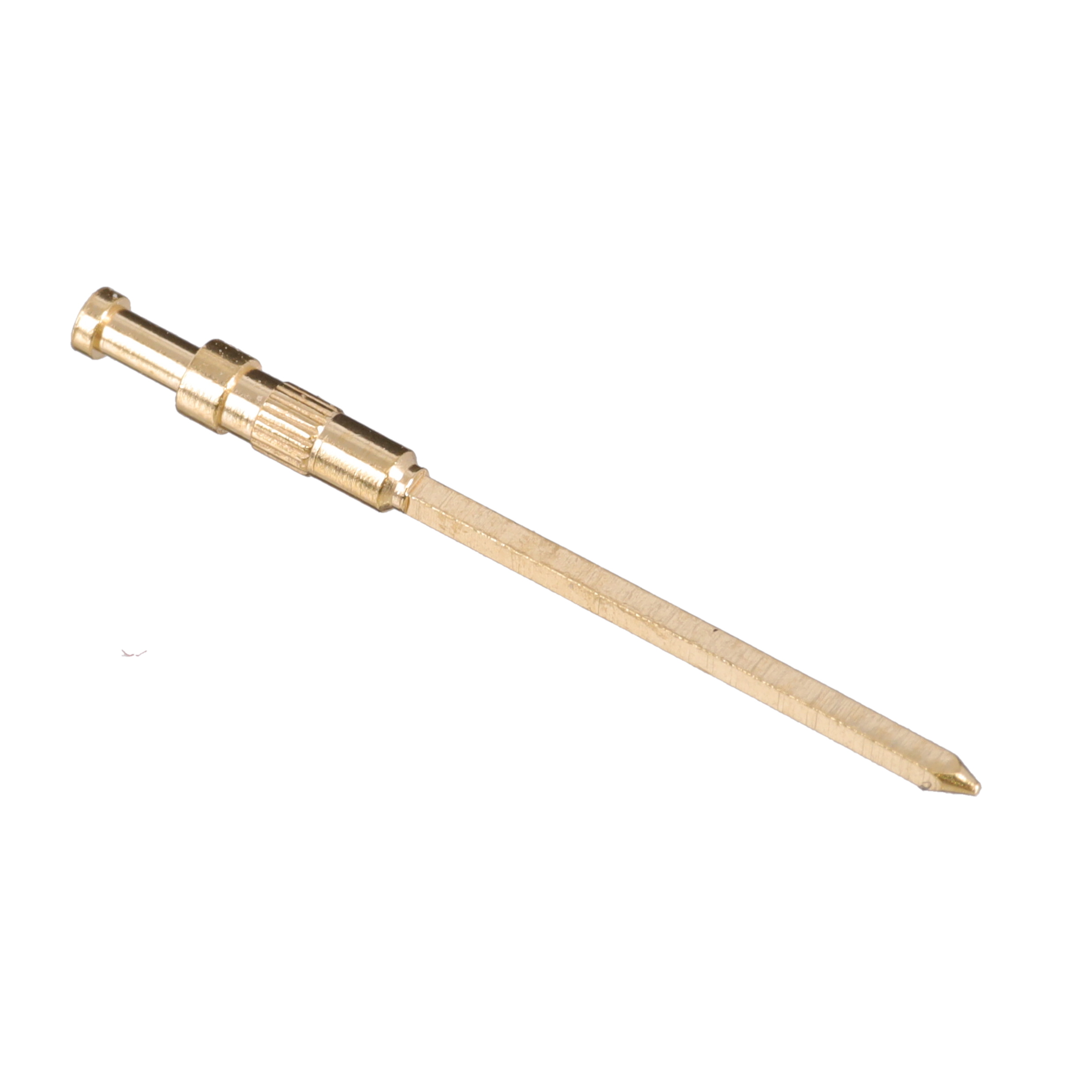 TERM TURRET PIN L=3.43MM GOLD