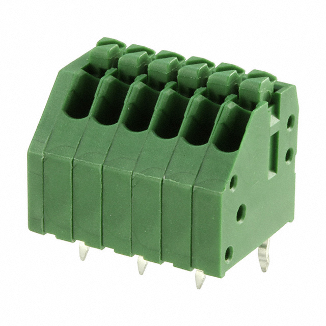 TERM BLK 6P TOP ENTRY 2.5MM PCB