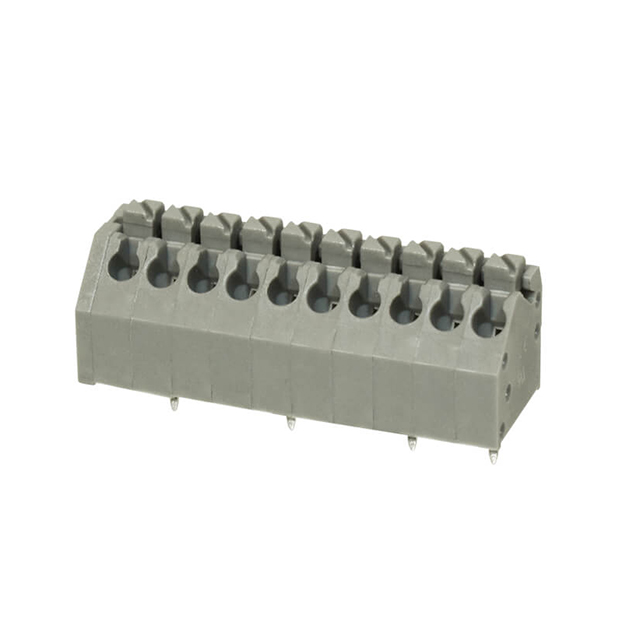 TERMINAL BLOCK, SCREWLESS, 3.50,
