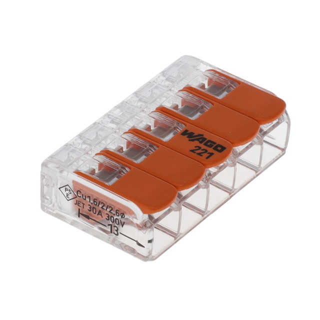 SPLICE LEVER 10-20AWG 5POS