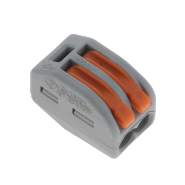 SPLICE LEVER 28-12 AWG 2POS 50PC