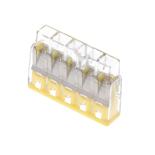 PUSHWIRE SPLICING CONNECTOR; 5- PUSHWIRE SPLICING CONNECTOR; 5-