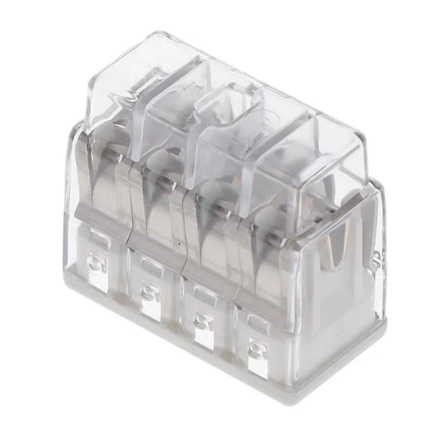 PUSHWIRE SPLICING CONNECTOR; 8- PUSHWIRE SPLICING CONNECTOR; 8-