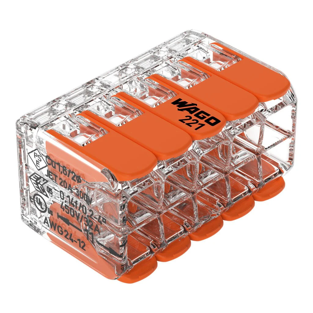 LEVER-NUTS SPLICING CONNECTOR; 1