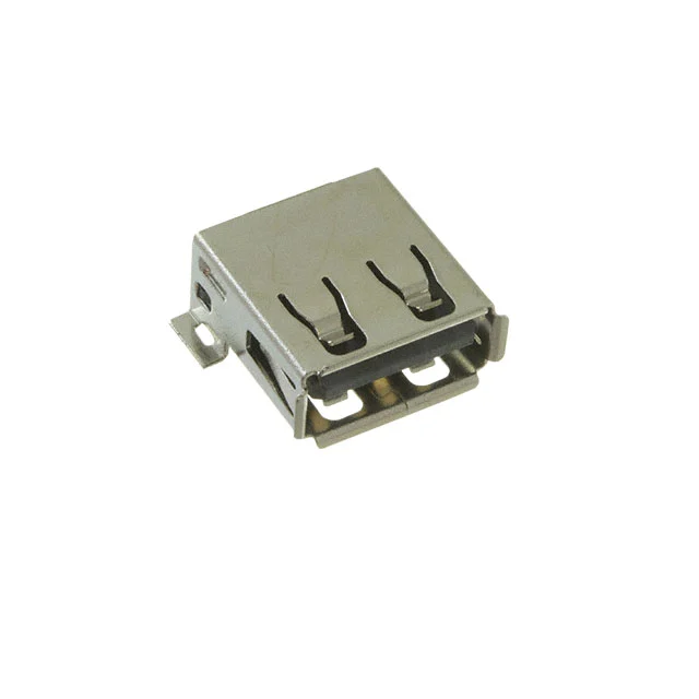 USB A 2.0, R/A, TRUE SMT, RECEPT