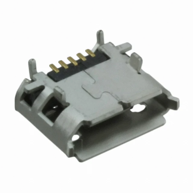 CONN RCPT USB2.0 MICRO B SMD R/A