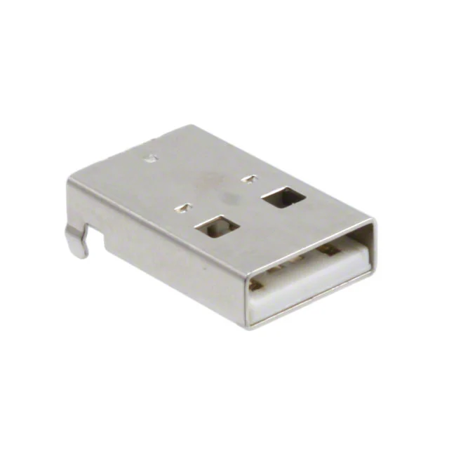 CONN PLUG USB1.1 TYPEA 4P SMD RA