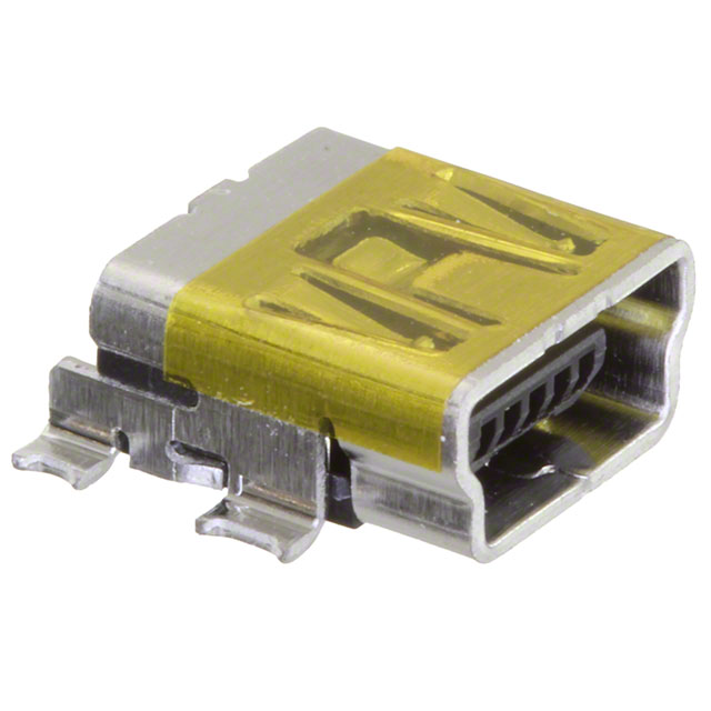 CONN RCPT USB2.0 MINI B SMD R/A