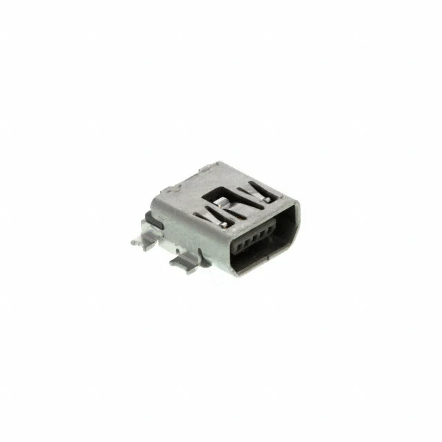 CONN RCPT USB2.0 MINI AB SMD R/A