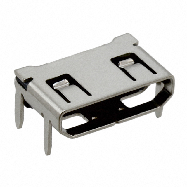CONN RCPT MINI HDMI 19POS SMD RA