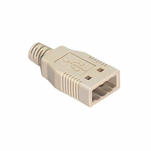CONN HOOD FOR USB A PLUG