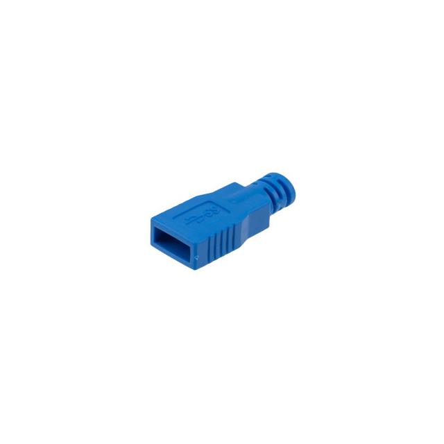 USB TYPE A 3.0 HOOD, BLUE PVC