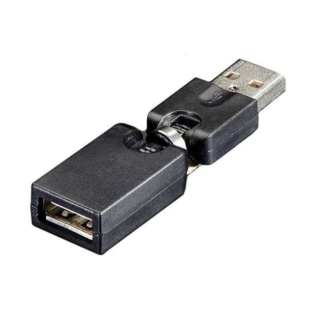 ADAPTER USB A RCPT TO USB A PLUG