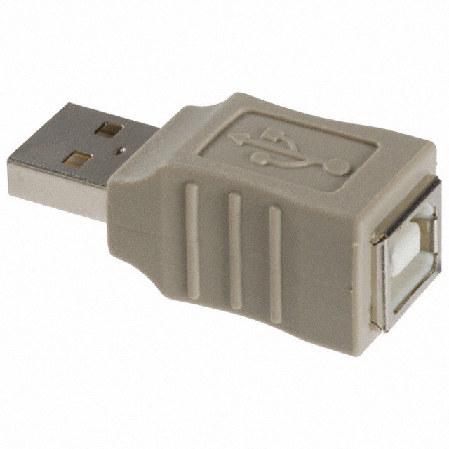 ADAPTER USB A PLUG TO USB B RCPT