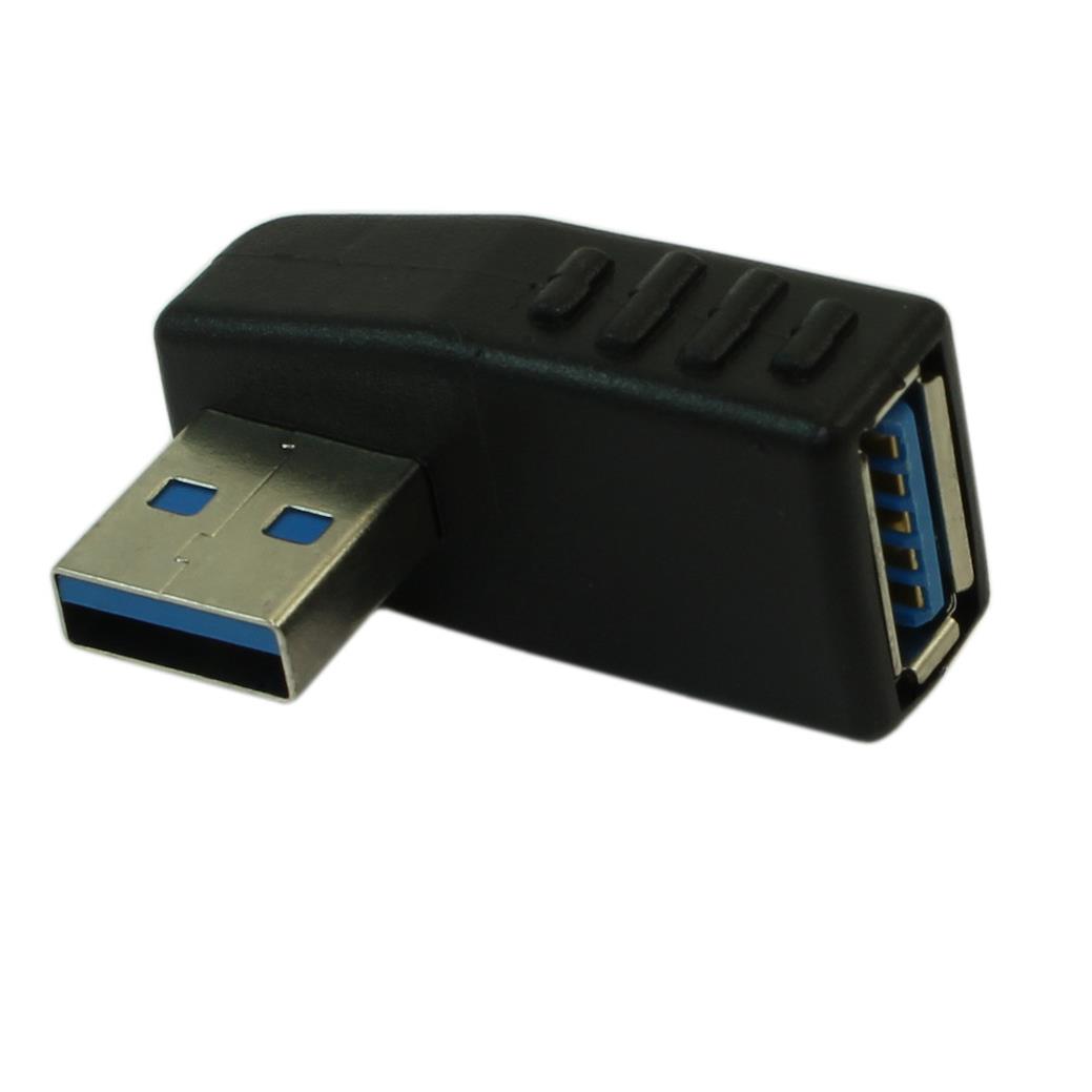 USB 3.2 A Right Angle Adapt M/F USB 3.2 A Right Angle Adapt M/F