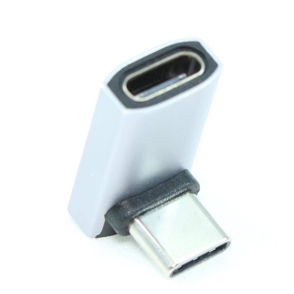USB4 Type-C M/F Angled Adapter USB4 Type-C M/F Angled Adapter