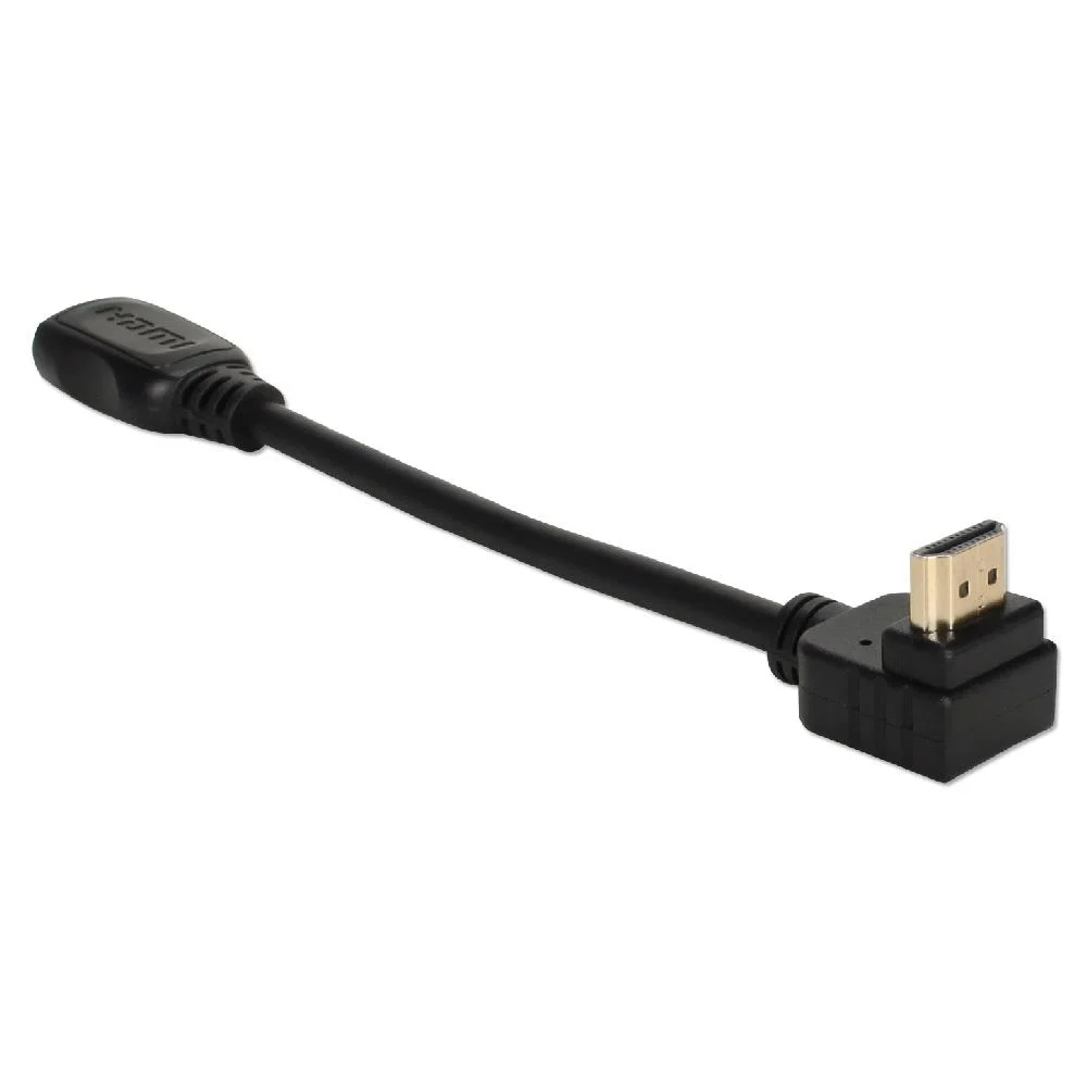 8'' HDMI M/F Angled Adapter Cabl