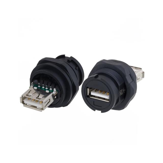 WATERPROOF USB A PANEL JACK FF