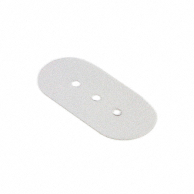 INSULATOR CRYSTAL 3HOLE CLEAR INSULATOR CRYSTAL 3HOLE CLEAR