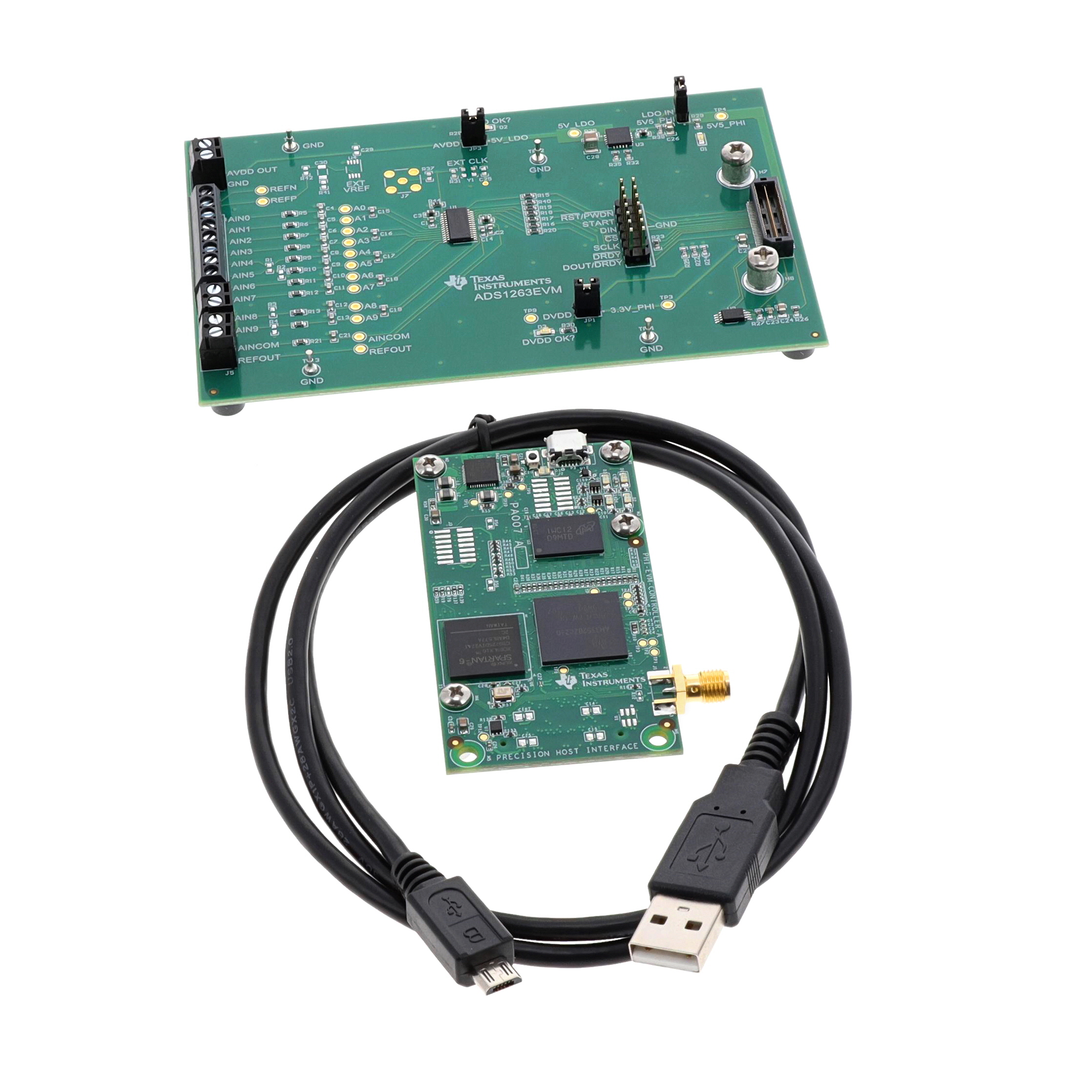 EVAL BOARD FOR ADS1263