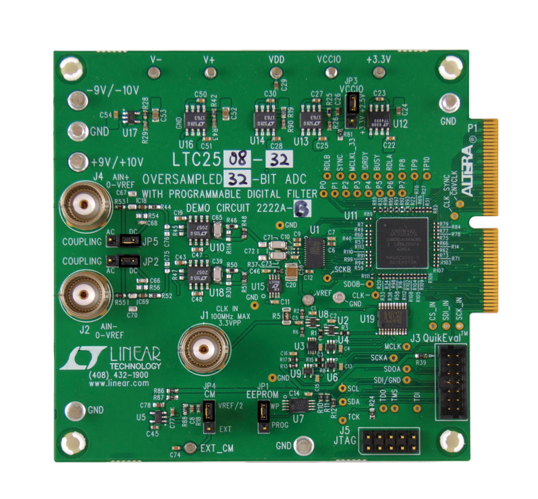 DEMO BOARD FOR LTC2500-32