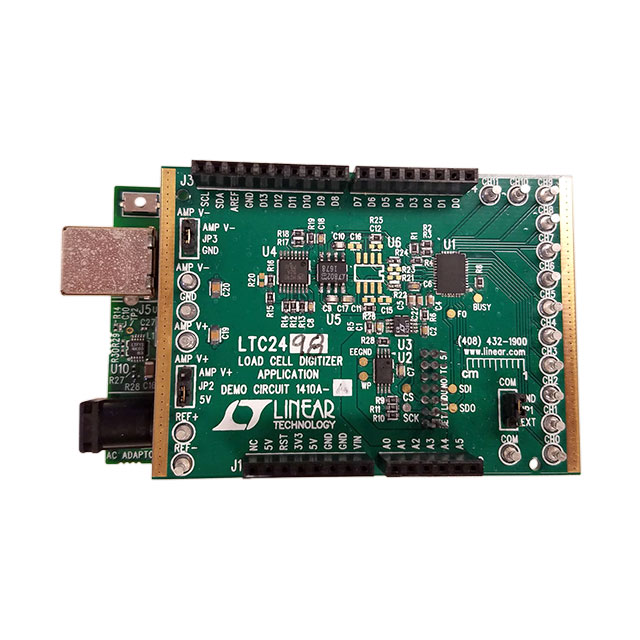DEMO BOARD FOR LTC2498 DEMO BOARD FOR LTC2498