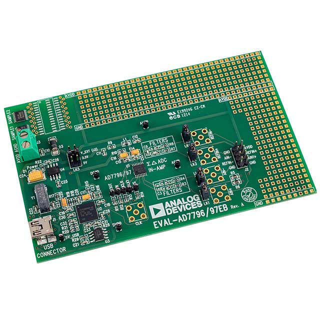 BOARD EVALUATION FOR AD7797