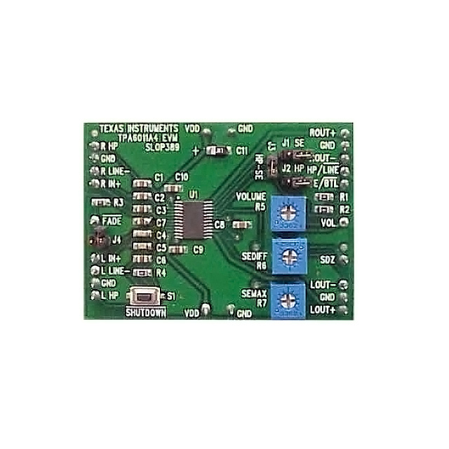 EVAL BOARD FOR TPA6011A4 EVAL BOARD FOR TPA6011A4